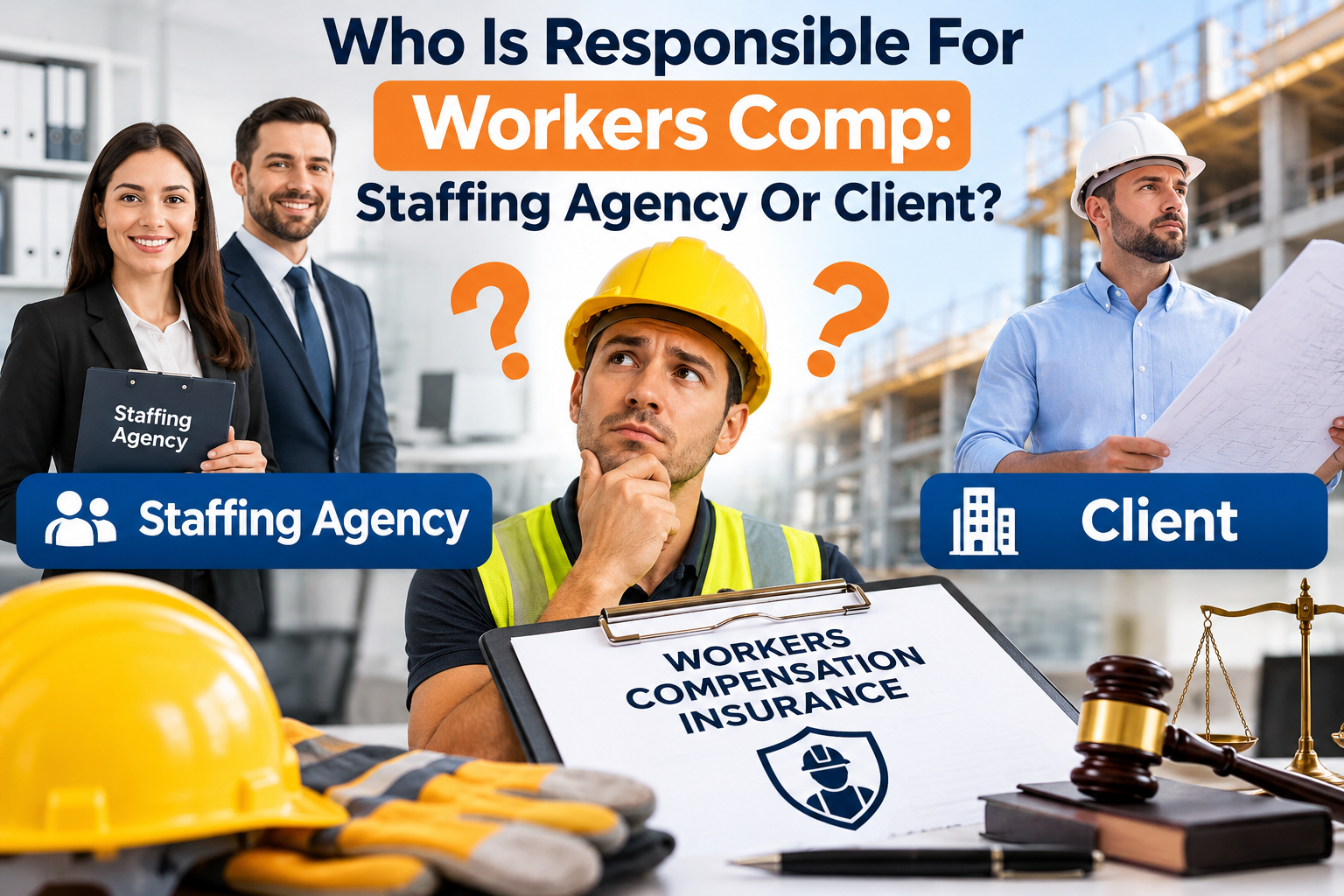 Who Pays Workers Comp: Staffing Agency or Client?